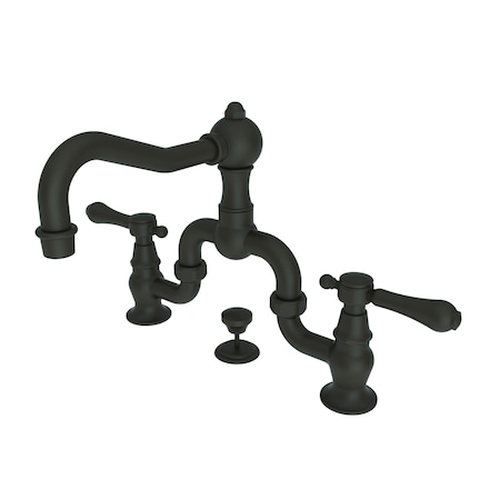 Newport Brass Lavatory Bridge Faucet in Oil Rubbed Bronze 1030B-10B